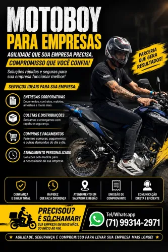 Motoboy Disponível