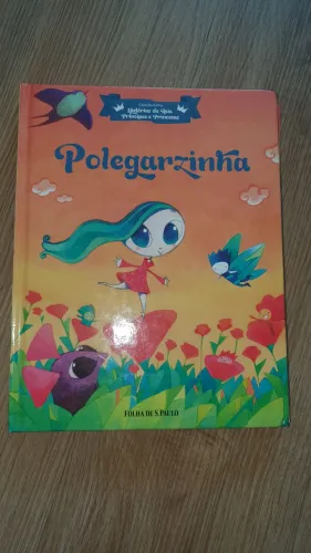 Livro infantil folha de São Paulo a polegarzinha