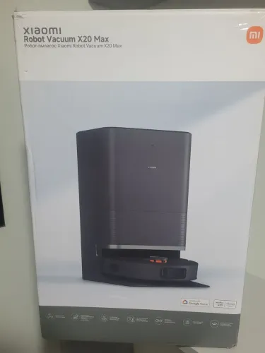 Robô aspirador Xiaomi Vacuum X20 max preto