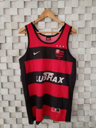 Raridade Nike Camisa Regata Flamengo Basquete 2001 número 10