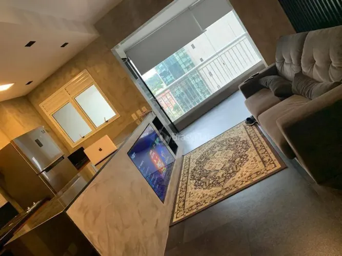 Flat com 1 dormitório para alugar, 54 m² por R$ 8.000,00/mês - Brooklin - São Paulo/SP