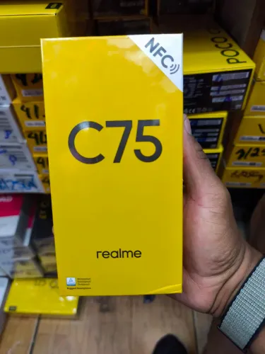 Realme C75 256/24GB. Novo lacrado com 01 ano de garantia!