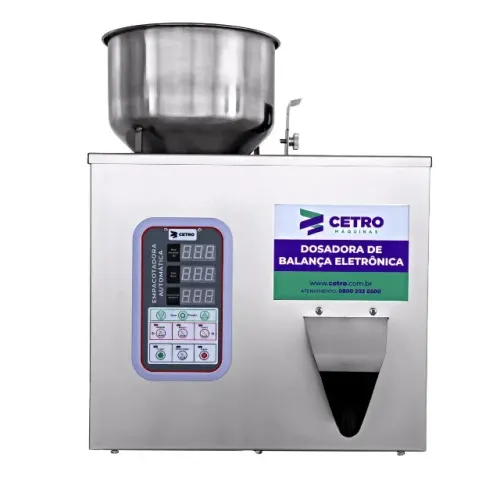 Dosadora com Balança Eletrônica 1-100g - Usada