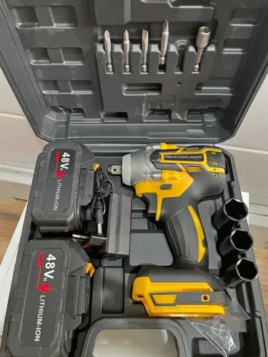 CHAVE DE IMPACTO COMPACTA 48V-COMPLETA COM MALETA