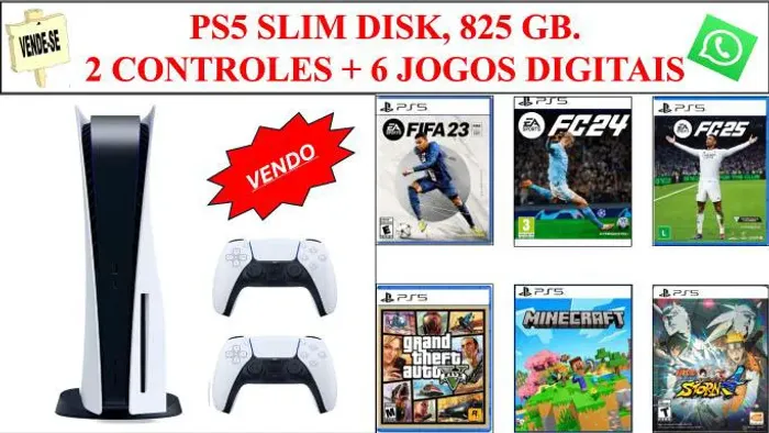 PS5 SLIM DISK ,825 GB