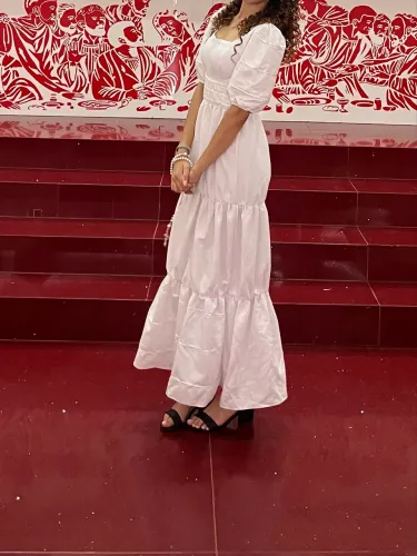 Vestido Branco Longo