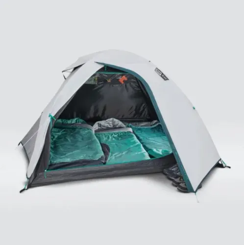 Barraca de Camping Para 3 Pessoas Fresh & Black MH100 Quechua Branca