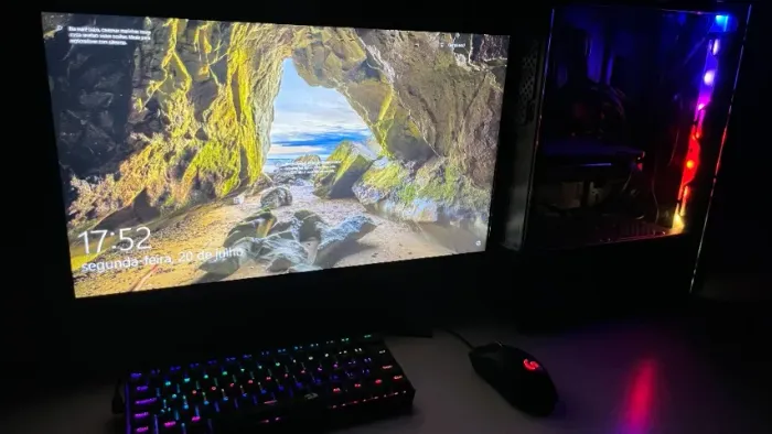 PC Gamer RX 6650 XT + Monitor LG 180Hz + Periféricos