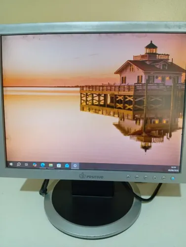 Monitor Positivo 15? funcionando - acompanha cabos