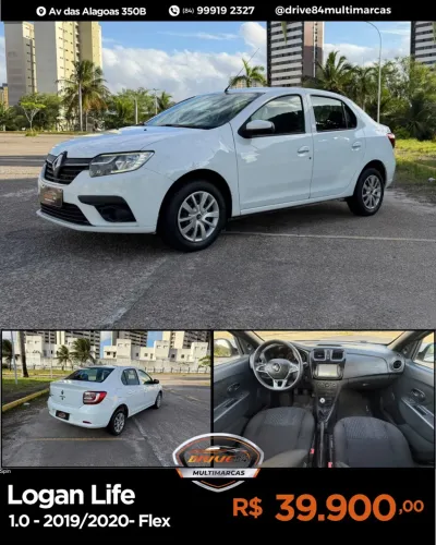 Renault Logan Life Flex 1.0 12V 4P Mec. 2020