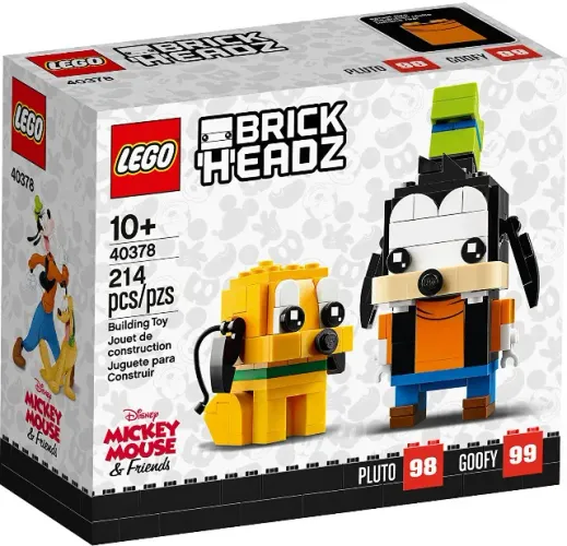 Lego Brickheadz 40378 Pateta E Pluto Novo Pronta Entrega