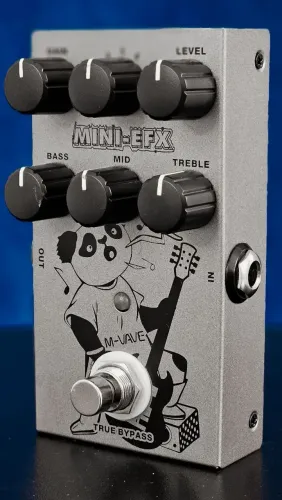 Pedal drive distorção M Vave mini efx