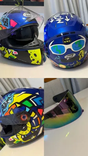VENDO CAPACETE PEELS ICON KING