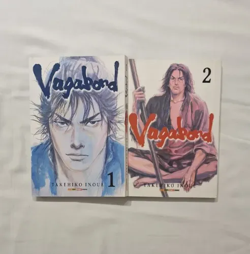 Mangá Vagabond - Vol. 01 e 02 (Usado)