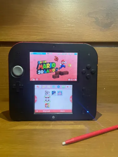 Nintendo 2DS Vermelho Desbloqueado