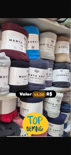 Manta soft casal 