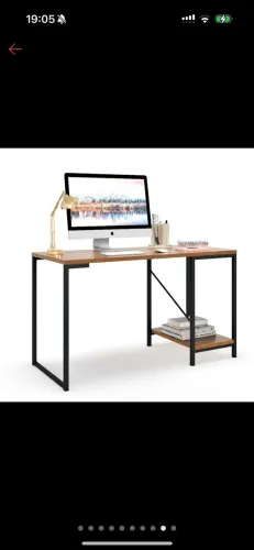 VENDA APENAS PRA FORTALEZA Mesa para computador escrivaninha TOKYO madeira