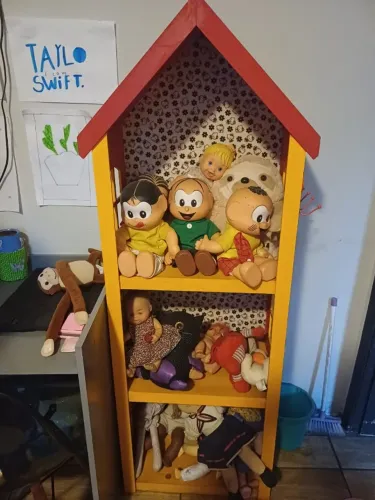 Estante em Mdf e Estante casinha Mdf