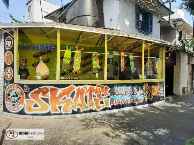 Ponto, Loja de Skate, à venda, 60 m² por R$ 100.000 - Embaré - Santos/SP