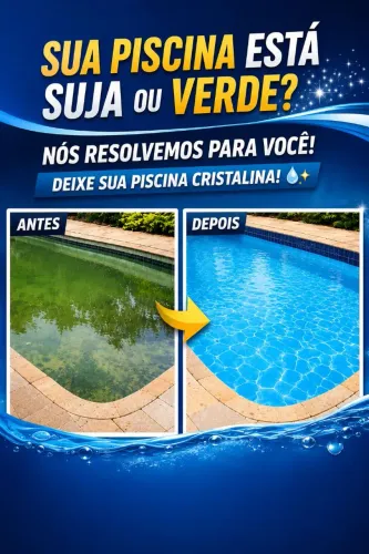 Limpeza de Piscina R$ 70,00