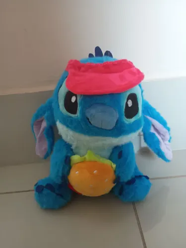 Boneco de pelúcia stitch McDonald's 24cm lilo e stitch