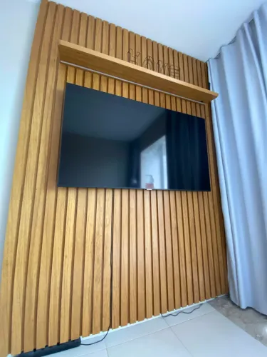 Painel ripado 100% MDF