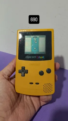 Console game boy color nintendo