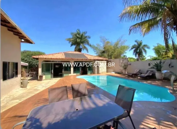 Casa para Venda em Brasília, Setor Habitacional Vicente Pires, 4 dormitórios, 1 suíte, 4 b