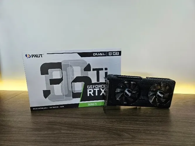 Placa de vídeo RTX 3060 Ti Palit 8GB - Usada em Excelente Estado!