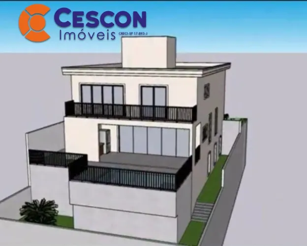 Casa de luxo em condomínio na Aldeia da Serra, Santana de Parnaíba-SP: 5 quartos, 5 suítes