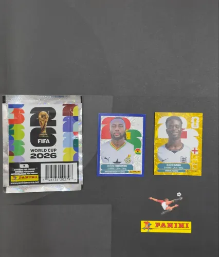 Pacote Gold Crumple Edition Limited 2026 World Cup