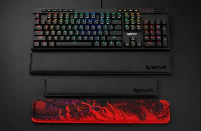 Apoio de Pulso Redragon Gamer para Teclado Mecânico e PC