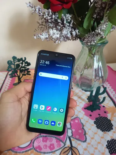 Celular lg K40s Impecável Cor Preto Ótima Oportunidade