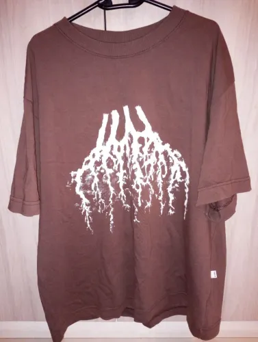 Camisa Barra Crew "Raízes" Marrom