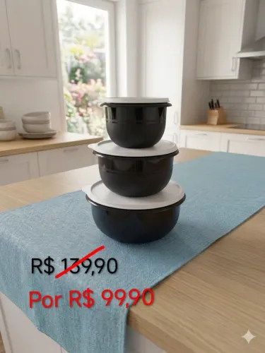 BAIXOU!!!!Variedades Tupperware novos