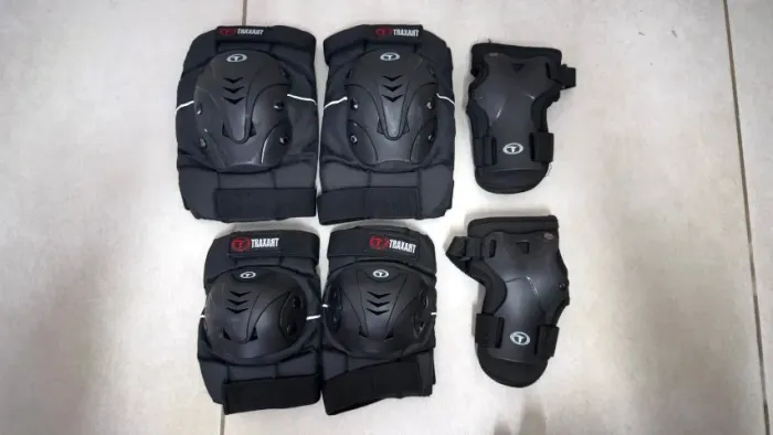 Kit Proteção Traxart DR-029 Adulto G - 6 Peças - Excelente Estado