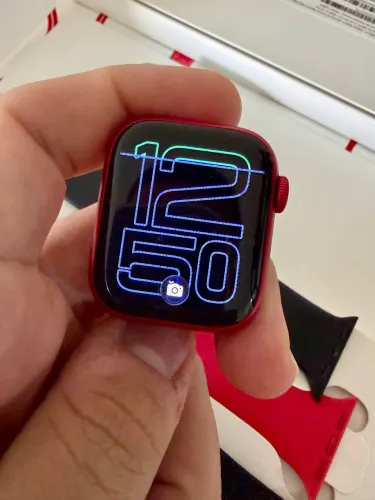 Apple Watch Series 9 GPS + Cellular (PRODUCT)RED - Completo - Excelente Estado