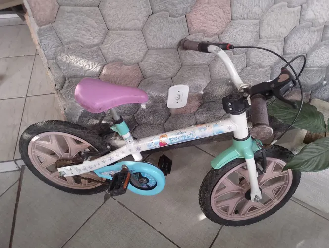 Bicicleta infantil Frozen