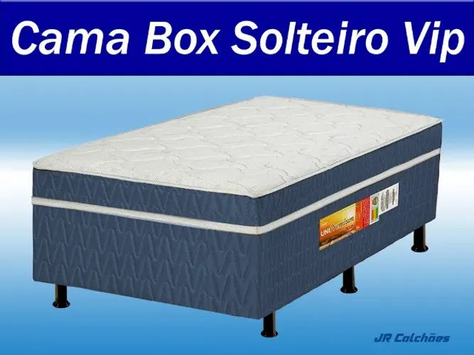 Cama Box Solteiro Vip Polar - Extra Confortável