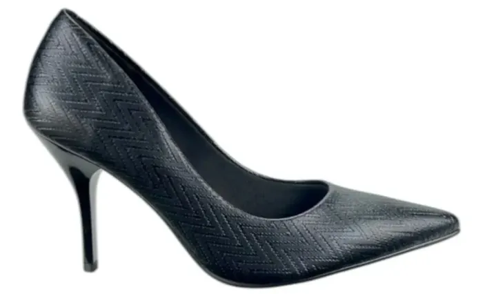 Scarpin Beira Rio Feminino Salto Alto Bico Fino Turim 35