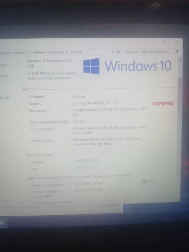 Notebook novo compac