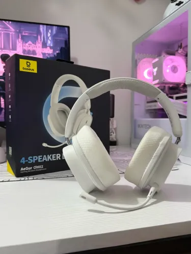 Headset Gamer Sem Fio Baseus GH02 ? estado de novo!
