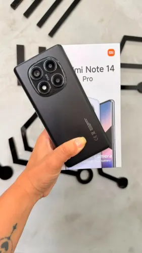 Redmi Note 14 Pro Midnight Black - 256GB/8RAM (Completo)
