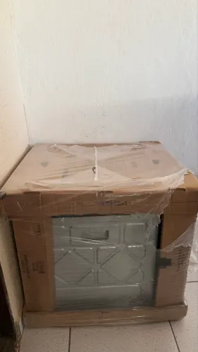Forno a Gás de Embutir Consul Multifuncional Grill 78L Preto