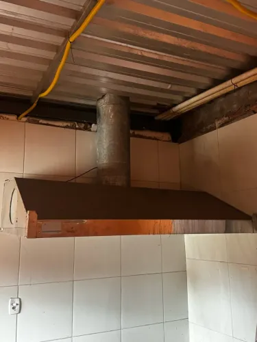 Coifa de 2 m com exaustor de 10x sem juros 