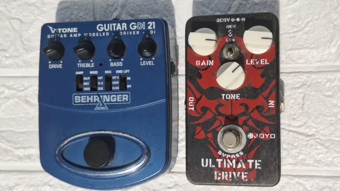 Pedais Guitarra Behringer GDI21 + JOYO Ultimate Drive | Oportunidade Única | Últimos Dias