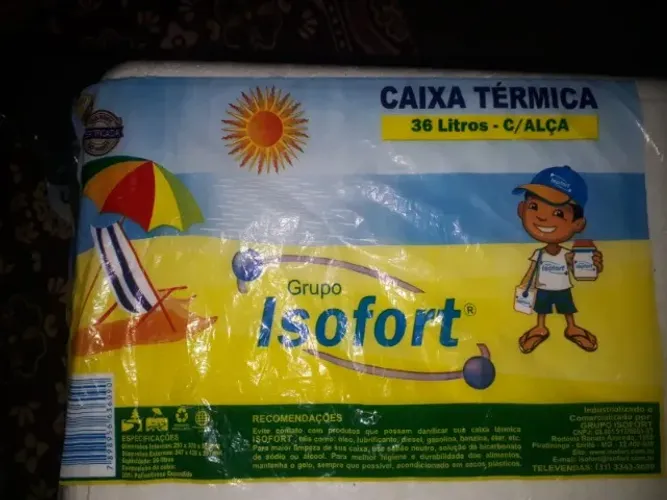 Caixa de Isopor 36 Litros