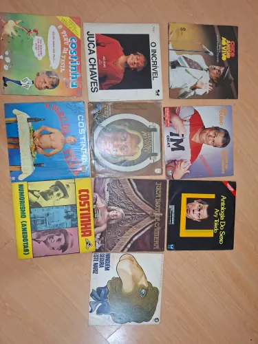 Lote de 10 LPs de Humor - Costinha, Juca Chaves, Ary Toledo e Chico Anysio
