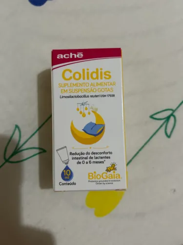 Colidis remédio para cólica bebê de 0 a 6 meses 