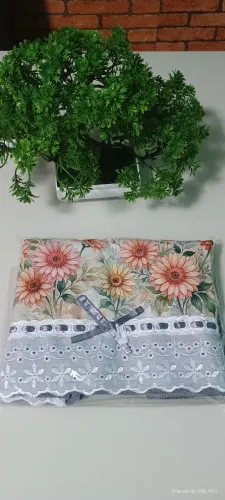Vende-se conjunto de toalha ? algodão pano de prato decorados telefones para contato 84 9